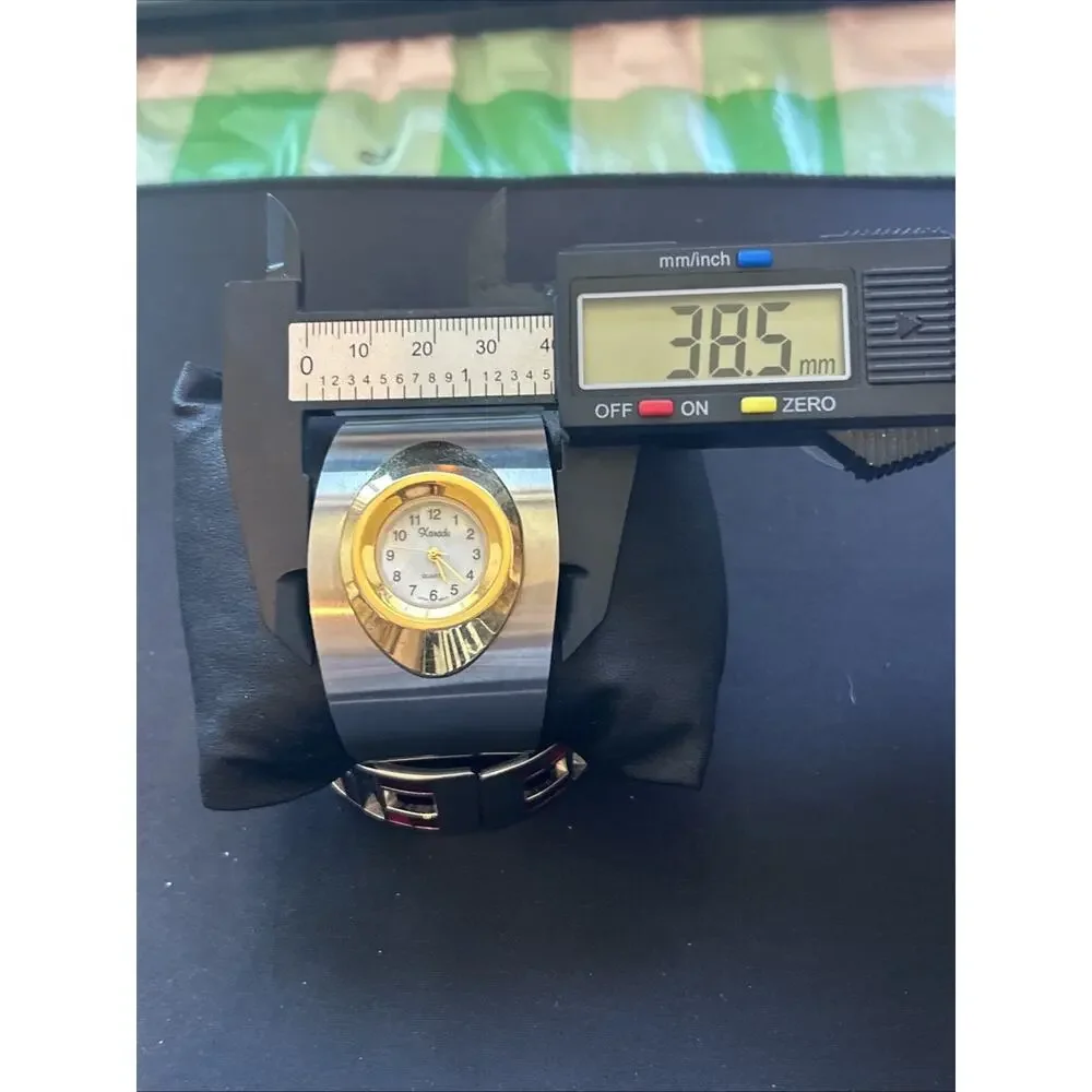 Xanadu Two Tone Women’s Cuff Watch